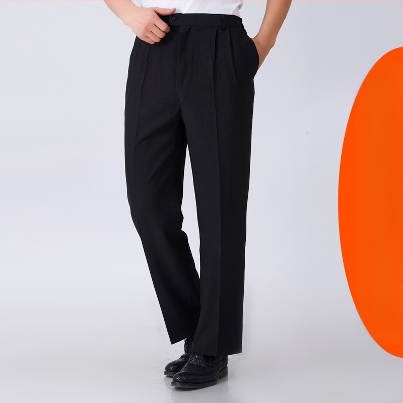 Salopetă de hotel pentru însoțitor de cameră, pantaloni drepți cu talie elastică, pantaloni de curățenie, pantaloni de catering pentru femei