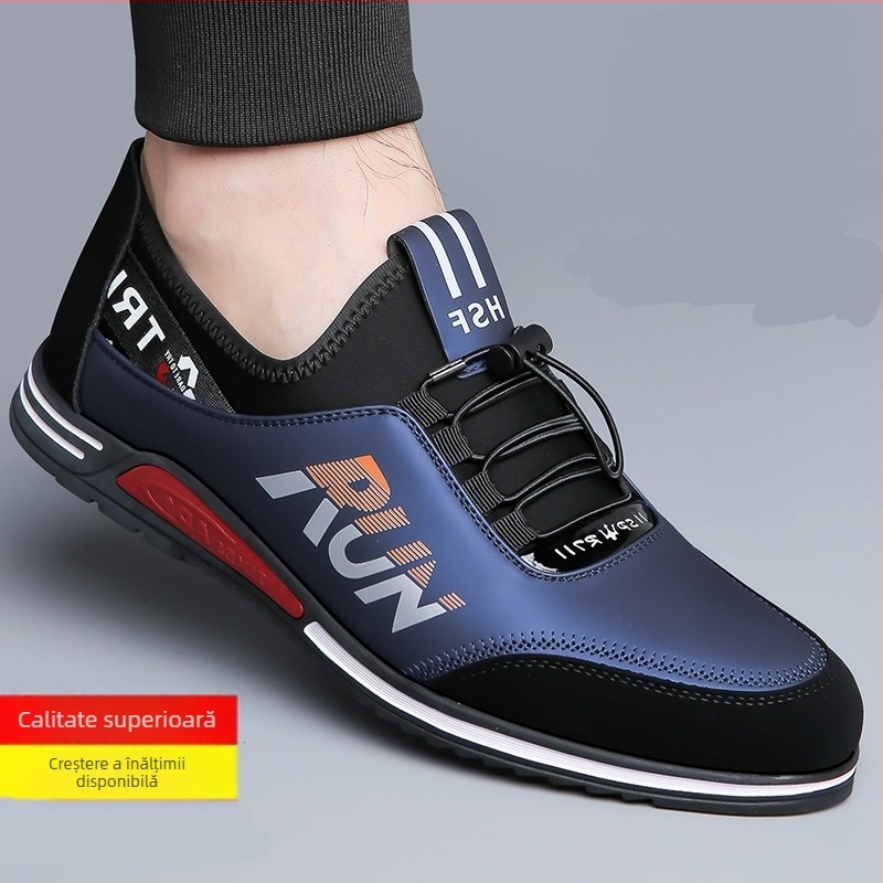 Pantofi sport pentru bărbați, toamna și iarna, pantofi sport din piele moale, pantofi casual pentru bărbați, pantofi sport din piele pentru bărbați, pantofi sport ...