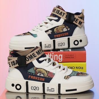 Pantofi sport pentru bărbați, pantofi de primăvară și toamnă din pânză, pantofi sport cu talpă groasă, pantofi sport pentru părinți și copii, pantofi de alergare pentru adolescenți, pantofi casual de talpă medie pentru copii mari