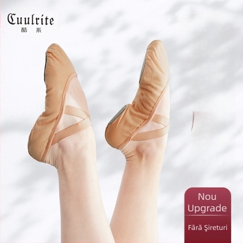 Pantofi de dans pentru femei, pantofi de exerciții cu fund moale, fără cordon, elastici, pentru copii, pantofi de yoga pentru femei, pantofi de dans chinezesc, pantofi cu gheare de pisică