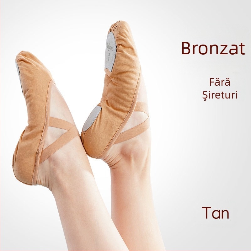 Pantofi de dans pentru femei, pantofi de exerciții cu fund moale, fără cordon, elastici, pentru copii, pantofi de yoga pentru femei, pantofi de dans chinezesc, pantofi cu gheare de pisică