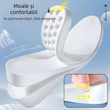 Branturi invizibile pentru creșterea înălțimii, sport, deodorant interior pentru creșterea înălțimii, absorbție a transpirației, pentru femei, nu obosiți, nu se prăbușesc, pantofi de plajă pentru bărbați, creșterea înălțimii interioare