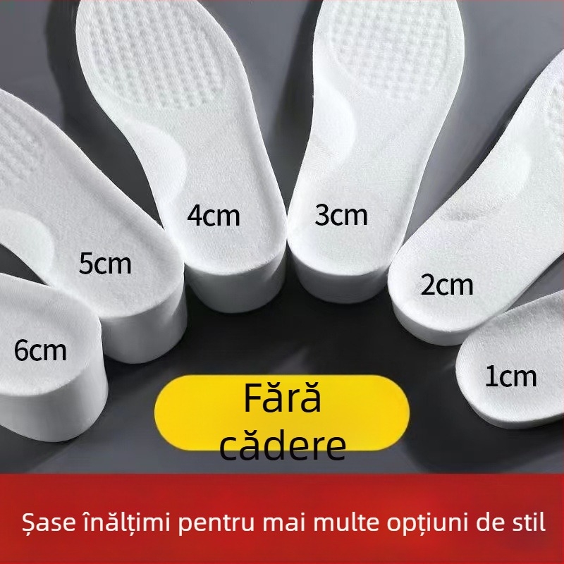 Branturi invizibile pentru creșterea înălțimii, sport, deodorant interior pentru creșterea înălțimii, absorbție a transpirației, pentru femei, nu obosiți, nu se prăbușesc, pantofi de plajă pentru bărbați, creșterea înălțimii interioare