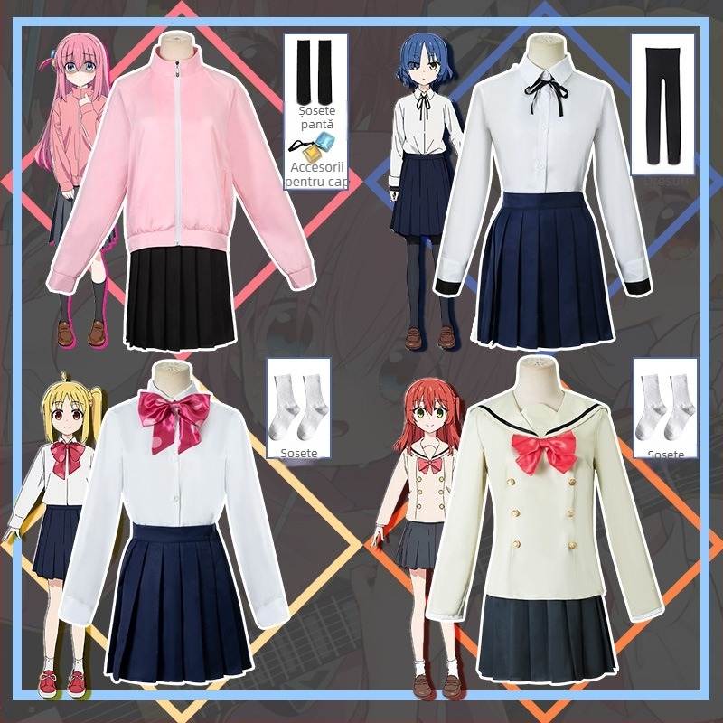 Costum cosplay Manduo Lonely Rock după Teng Yi Yi Yi Zhi Hong Xia jk Yamada Liang Xi Yu Dai costum cosplay