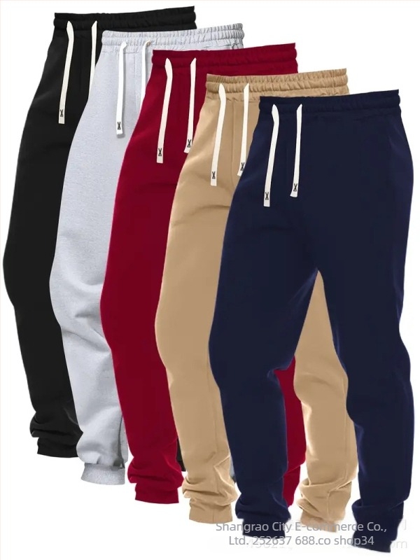 2025 Original Tk Cross-Border Amazon Aliexpress Toamnă și Iarnă Pantaloni de trening la modă Pantaloni sport la modă Set de 5 piese