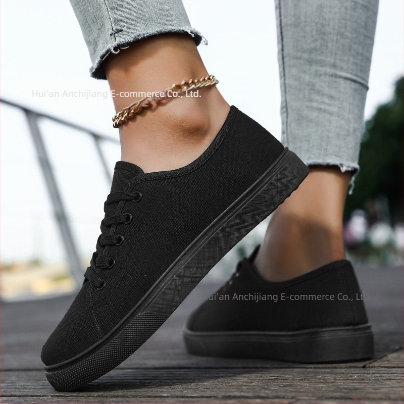 Pantofi sport de mărime mare din pânză transfrontalieră Temu, pantofi sport cu talpă moale pentru cupluri, pantofi unisex de mărime mare, antiderapanți, rezistenți la uzură, casual, versatili