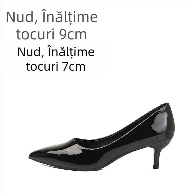 Tocuri înalte pentru femei, toc stiletto, 2025, primăvara timpurie, alb, profesional, vârf ascuțit, design de nișă, pantofi eleganți pentru doamne, culoare nud