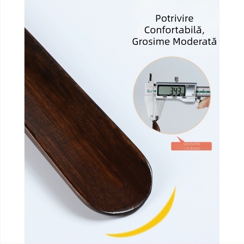 Extractor de pantofi din lemn masiv, mâner lung, pentru femeile însărcinate în vârstă, nu se îndoi, extractor de pantofi, uzură de pantofi, artefact din lemn, economisește timp