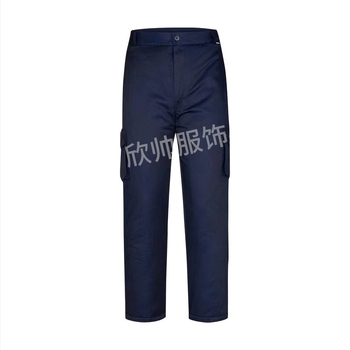 Pantaloni de iarnă din bumbac dintr-o singură bucată, îmbrăcăminte de lucru, pantaloni din bumbac, haine de lucru de protecție a muncii, pantaloni din bumbac pentru bărbați și femei, îngroșați, rezistenți la cald și la frig, depozitare la rece