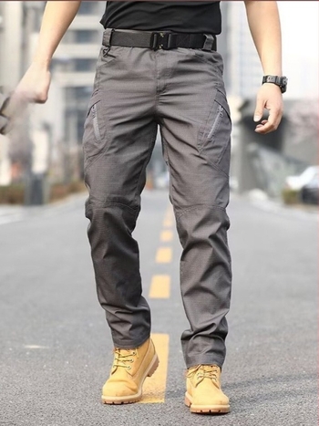 Pantaloni lungi de pescuit pentru bărbați, stil tactic, de antrenament de luptă, rezistenti la uzură, pentru exterior, de munte, Chaolun Cloth