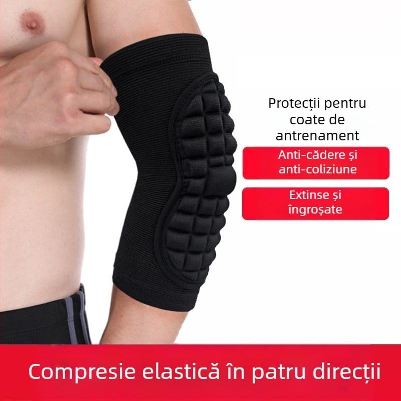 Genunchiere cot tactice târâre îngroșată și lungă târâre înainte antrenament anti-cădere anti-coliziune rezistente la uzură sport profesional pad