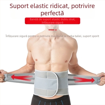 Centură sport transfrontalieră fierbinte, suport pentru cartilaj, alergare, baschet, protecție pentru talie, centură de compresie pentru bărbați și femei, protecție pentru talie