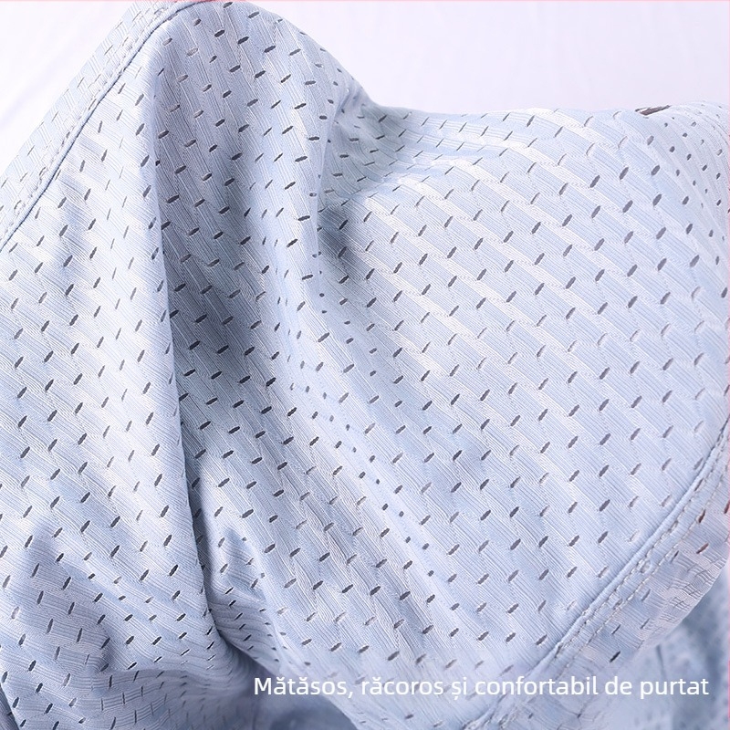 Lenjerie intimă bărbătească Ice Silk, mărime mare, talie înaltă, 2~3, pantaloni grași, en-gros, 70,00 kg, produse noi de vară