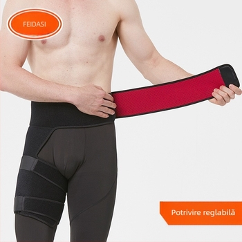 Protecție pentru coapsă sport direct din fabrică, alpinism în aer liber, baschet, alergare, anti-încordare, șolduri, respirabil, reglabil, protecție pentru picioare
