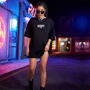 AliExpress Tricou de damă cu mânecă scurtă și umăr transfrontalieră