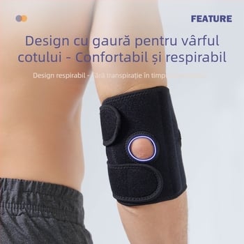 Sporturi în aer liber minge de fitness antrenament alergare reglabil fix confortabil respirabil șocuri absorbante cot Guard en-gros