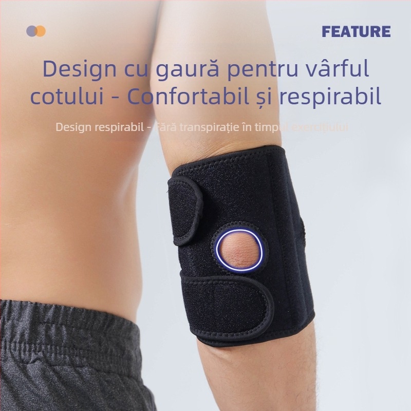 Sporturi în aer liber minge de fitness antrenament alergare reglabil fix confortabil respirabil șocuri absorbante cot Guard en-gros