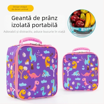 Set de ghiozdane școlare din trei piese pentru elevii de școală primară, protecție a coloanei vertebrale și reducere a poverii pentru călătoriile școlare, ghiozdan școlar pentru copii cu imprimeu de desene animate