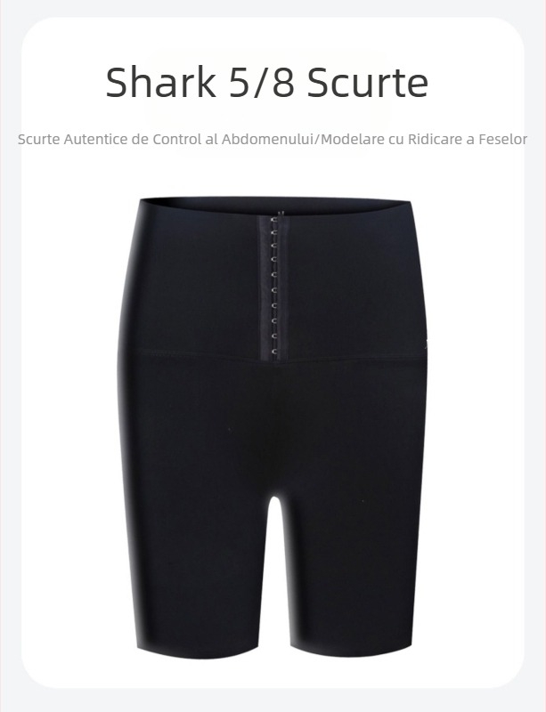 Pantaloni scurți Shark, talie înaltă, burtă, șolduri, pantaloni de yoga de dimensiuni mari, colanți cu pieptul, talie reglabilă, sport, pantaloni Barbie