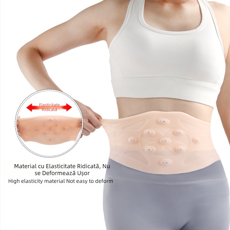 SEBS Protecție magnetică a taliei pentru alergare, ciclism, sport, curea magnetică presurizată cu absorbție a șocurilor, protecție moale pentru fitness