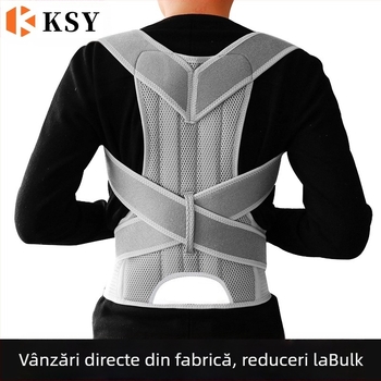 Producător en-gros student șezând postură spate respirabil fix centură postură centură cocoșat suport corecție centură pentru bărbați și femei