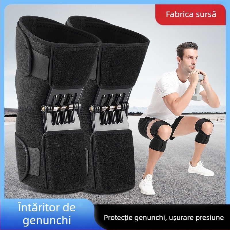 Genunchiera reglabilă, articulația genunchiului, manșon protector fix, genuflexiuni, alpinism în aer liber, genunchiera anti-coliziune