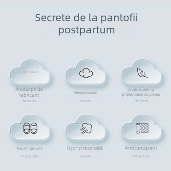 Pantofi de maternitate de vară, respirabili, antiderapanți, postpartum, papuci de maternitate de primăvară și toamnă cu talpă moale, pantofi de maternitate