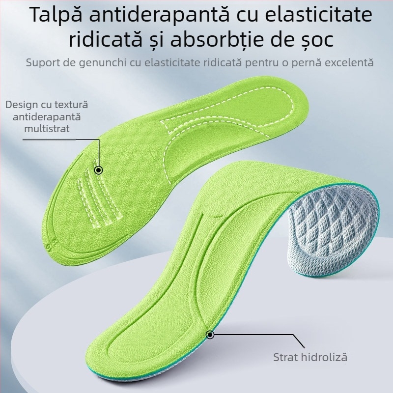 Deodorant Mugwort și branț inodor fără miros, masaj absorbant de transpirație, moale și confortabil, pentru bărbați și femei, picioare transpirate, respirabil și uscat, pantofi sport, cizme