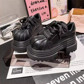 Pantofi sport cu platformă înaltă și fund gros pentru copii, cu cap mare, stațiune europeană, 2025, primăvara, noi, explozii, casual, mici