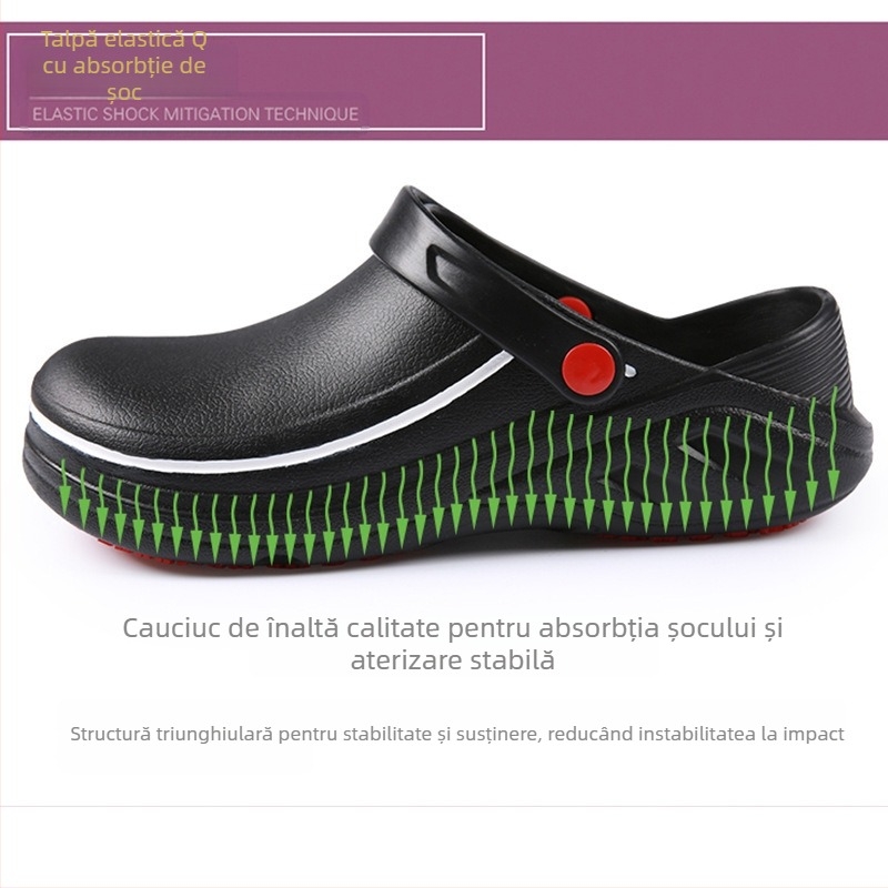 Pantofi de bucătar, pantofi de protecție a muncii, pantofi de siguranță, pantofi de bucătar, pantofi de lucru rezistenți la ulei, antiderapanți, impermeabili