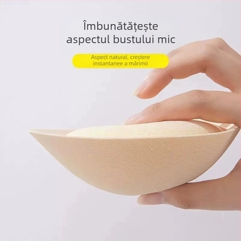 Spot fără sudură expansiune externă sânii mici arată mai mare 4cm Push-Up intimă tampoane pentru sâni fete piept plat mai mare Push-Up 6cm inserții de sutien