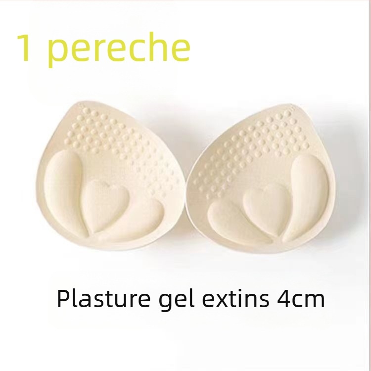 Spot fără sudură expansiune externă sânii mici arată mai mare 4cm Push-Up intimă tampoane pentru sâni fete piept plat mai mare Push-Up 6cm inserții de sutien