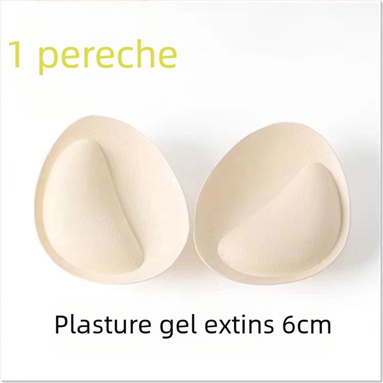 Spot fără sudură expansiune externă sânii mici arată mai mare 4cm Push-Up intimă tampoane pentru sâni fete piept plat mai mare Push-Up 6cm inserții de sutien