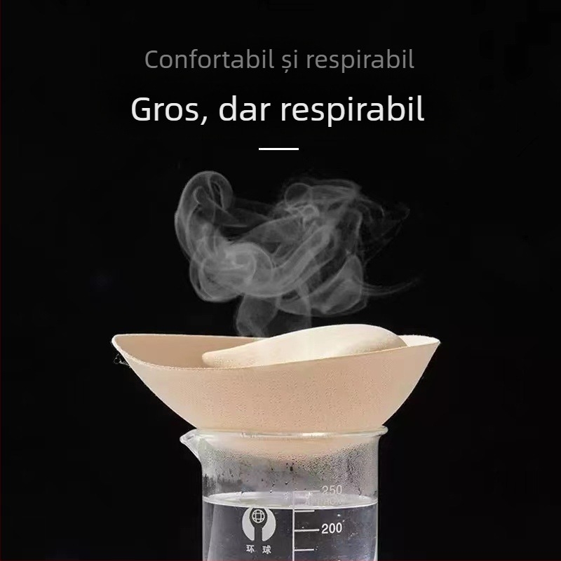 Spot fără sudură expansiune externă sânii mici arată mai mare 4cm Push-Up intimă tampoane pentru sâni fete piept plat mai mare Push-Up 6cm inserții de sutien