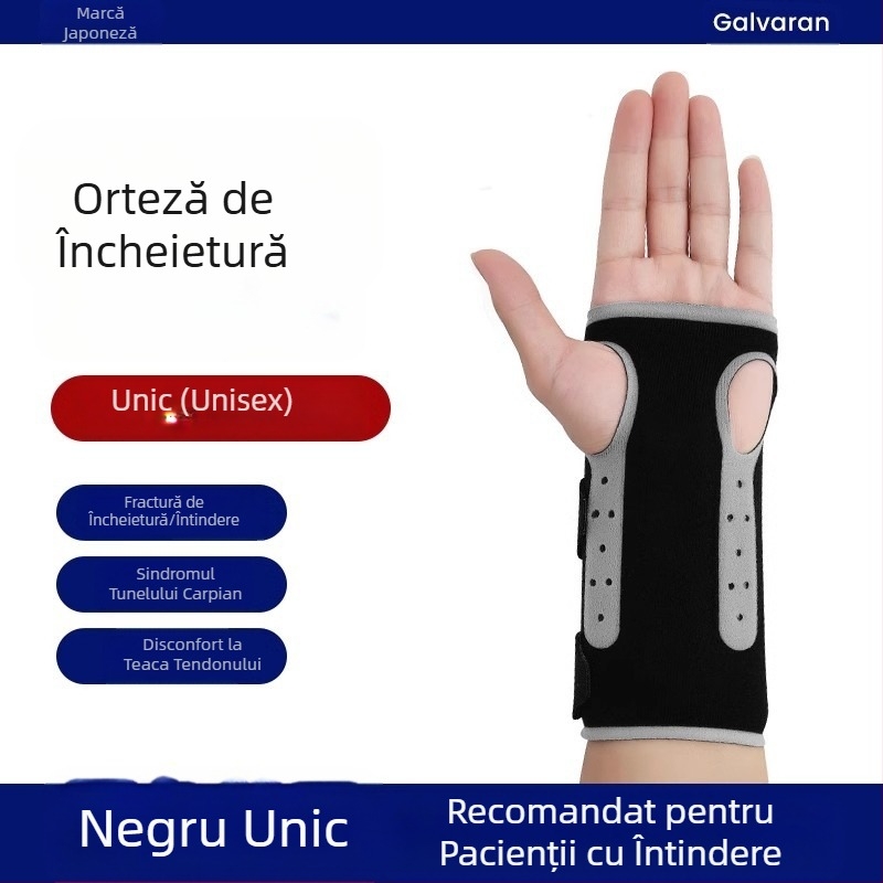 Galvaran Închietură Entorsă Tendon Teacă Durere Fixator Fractură Echipament de Protecție Reabilitare Mănuși pentru Bărbați și Femei Orteză Articulară