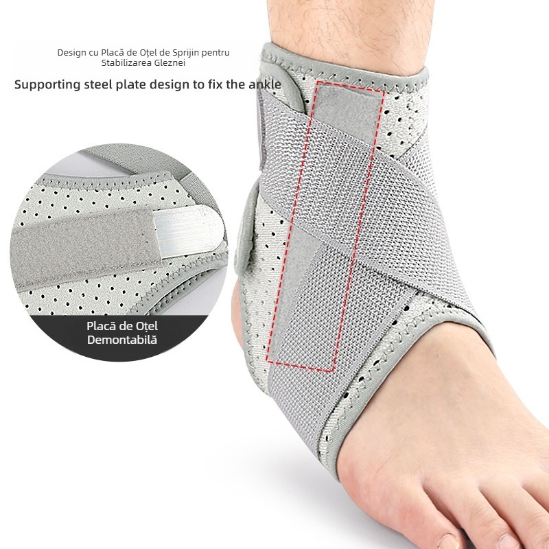 Protecție pentru glezne presurizate sport, sporturi în aer liber, echitație, baschet, badminton, curea, dublu presurizat, suport fix protector