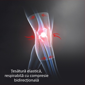Genunchiere sport noi pentru bărbați și femei, silicon anti-alunecare, pentru baschet, genunchiere respirabile, genunchiere HX03