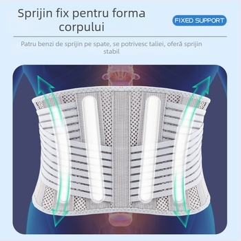 Suport talie protecție respirabilă protecție disc lombar proeminent centură pentru bărbați și femei fitness haltere genuflexiuni trageți tare burtă centură strâmtă