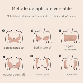 Bandă autocolantă pentru piept mic, ridicare piept mare pentru femei, anti-lăscere, vară, piept mic, push-up, bandaj elastic, pânză