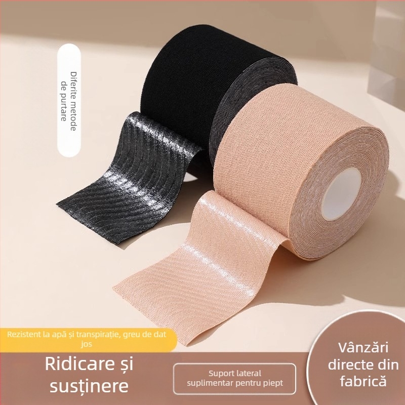 Bandă autocolantă pentru piept mic, ridicare piept mare pentru femei, anti-lăscere, vară, piept mic, push-up, bandaj elastic, pânză