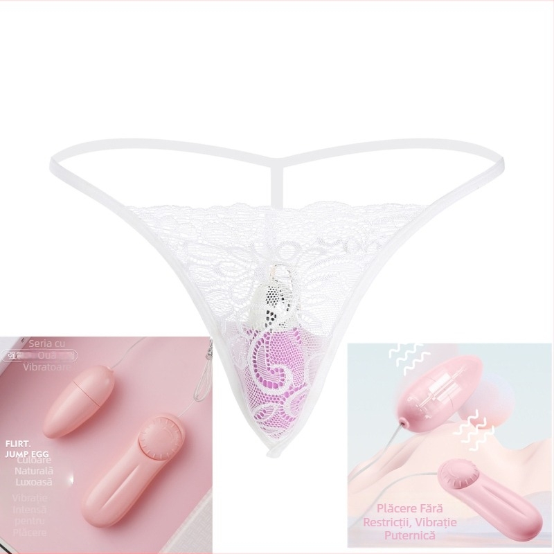 Lenjerie intimă sexy cu model ou săritor din dantelă în formă de T. Trimitere în numele sursei de aprovizionare a fabricii în numele fabricii.