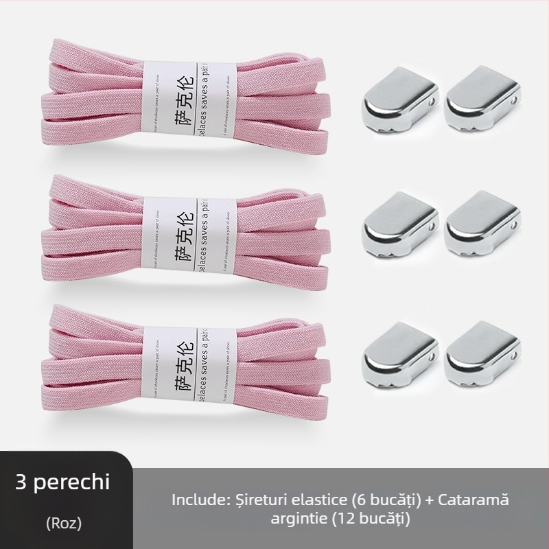 Șireturi leneșe fără cravată, artefacte pentru bărbați și femei, pantofi albi mici pentru copii, cataramă cu frânghie plată, fără cravată, alb-negru, fără cravată, pentru copii