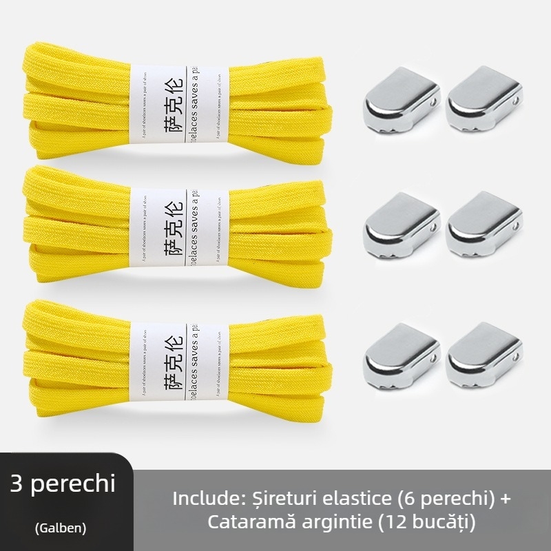 Șireturi leneșe fără cravată, artefacte pentru bărbați și femei, pantofi albi mici pentru copii, cataramă cu frânghie plată, fără cravată, alb-negru, fără cravată, pentru copii