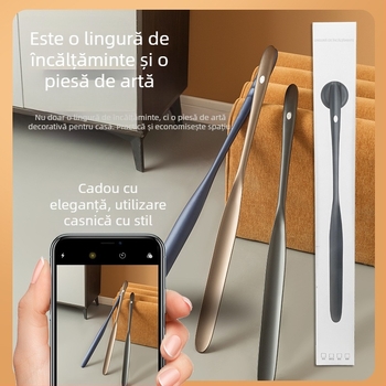 Încălțător magnetic extins pentru a purta pantofi fără a se apleca, ridicător de pantofi pentru vârstnici și femei însărcinate, ridicător de pantofi din plastic de înaltă calitate transfrontalier și lingură de pantofi