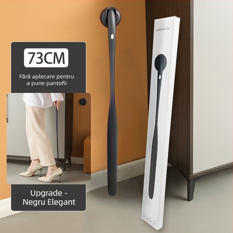 Încălțător magnetic extins pentru a purta pantofi fără a se apleca, ridicător de pantofi pentru vârstnici și femei însărcinate, ridicător de pantofi din plastic de înaltă calitate transfrontalier și lingură de pantofi