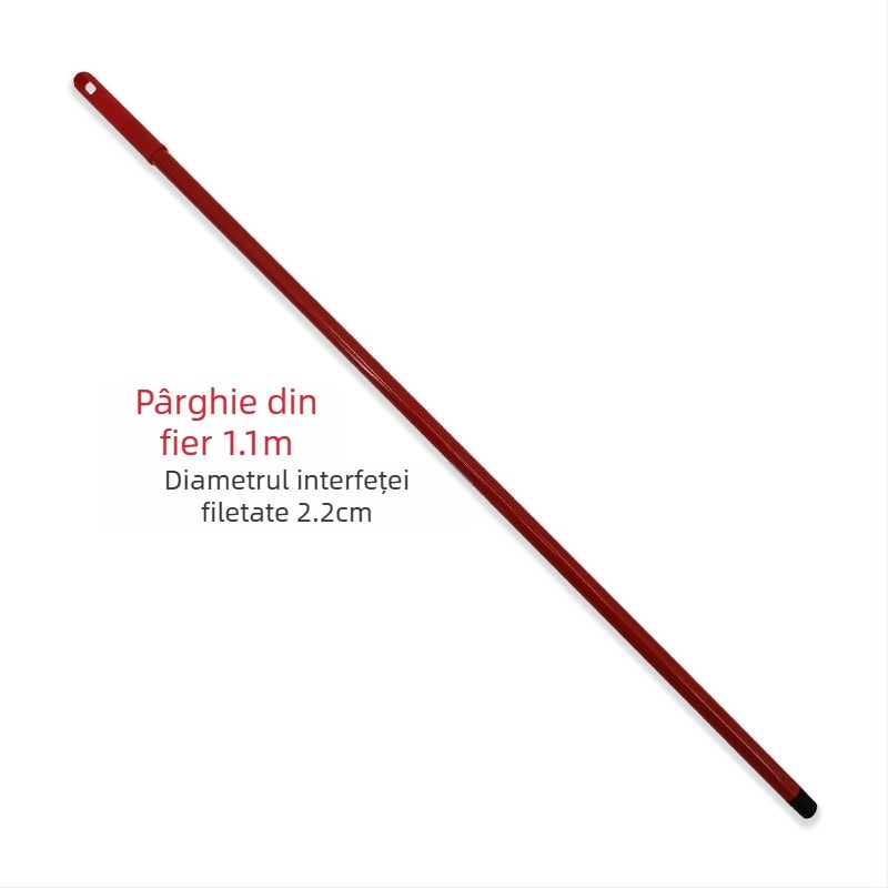 Mătură spiralată din lemn, mâner din lemn masiv, 96CM, mâner lung din lemn, mătură Tiao lungă, pentru uz casnic, fabrică și școală