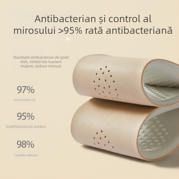 Brant interior din latex din piele de vacă reală, super moale, rezistent la durere, pentru bărbați, absorbant de transpirație, rezistent la miros, sport, absorbant de șocuri, vară, respirabil pentru femei