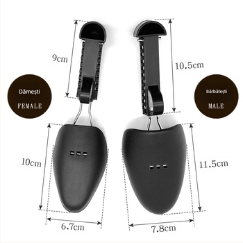 Întinzător de pantofi reglabil din plastic Producător de întinzătoare de pantofi din plastic Întinzător de pantofi reglabil din plastic pentru bărbați și femei Întinzător de pantofi reglabil din plastic