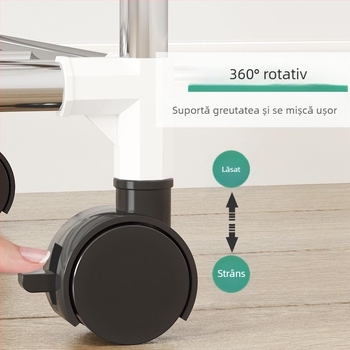 Raft de depozitare pentru bucătărie, raft pentru oale, raft de depozitare multistrat, suport pentru oale speciale, raft mobil pentru legume