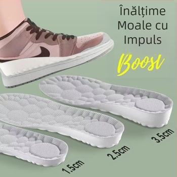 Brant interior sporit cu senzație de călcâi pe excremente, branț interior super moale pentru bărbați, cu absorbție a șocurilor, pernă de aer sport pentru femei, deodorant respirabil, en-gros